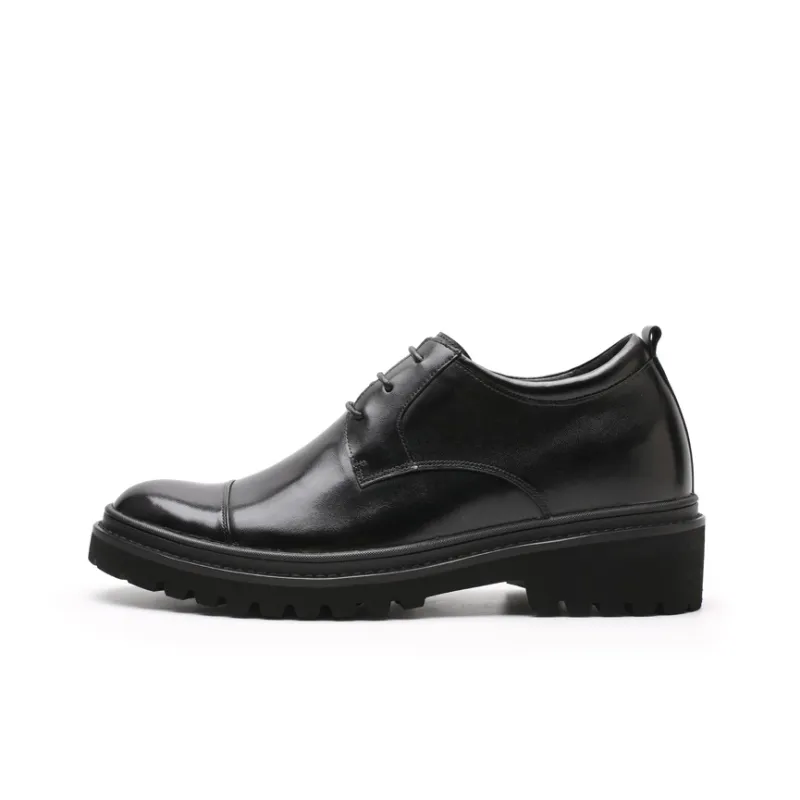 He Jinchang Dress Shoes Men's Black-0