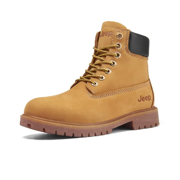 Jeep Outdoor British Style Short Martin Boot Unisex-2