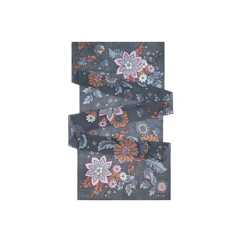 MARJAKURKI Scarf Warm Embers Greeting Card Atmosphere Red Zodiac Year Unisex-1