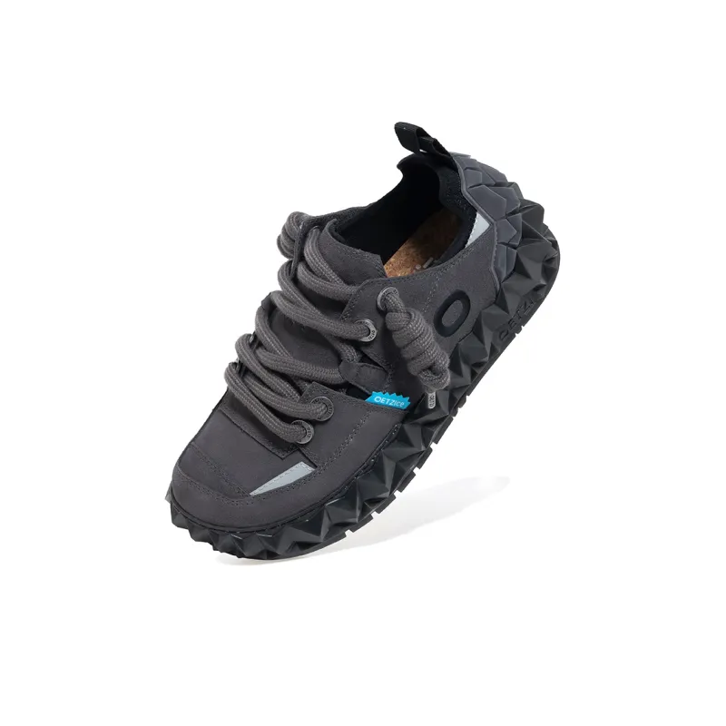 OETZI Ice Mountain Series 7 Ice Man Oz Low Top Skateboard Shoes Unisex Coffee-3