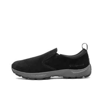 Columbia Cushioning Wear Resistant Breathable Coverage Support Lightweight Rebound Low Top Casual Shoes Men's Black