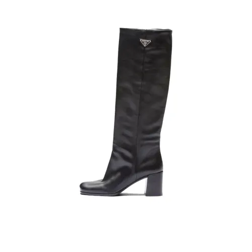 PRADA Knee-high Boots Women's Black