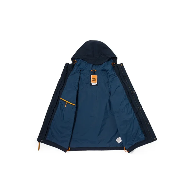 Timberland Outdoor Hiking Waterproof And Windproof Windbreaker Jacket Men's Dark Sapphire-2