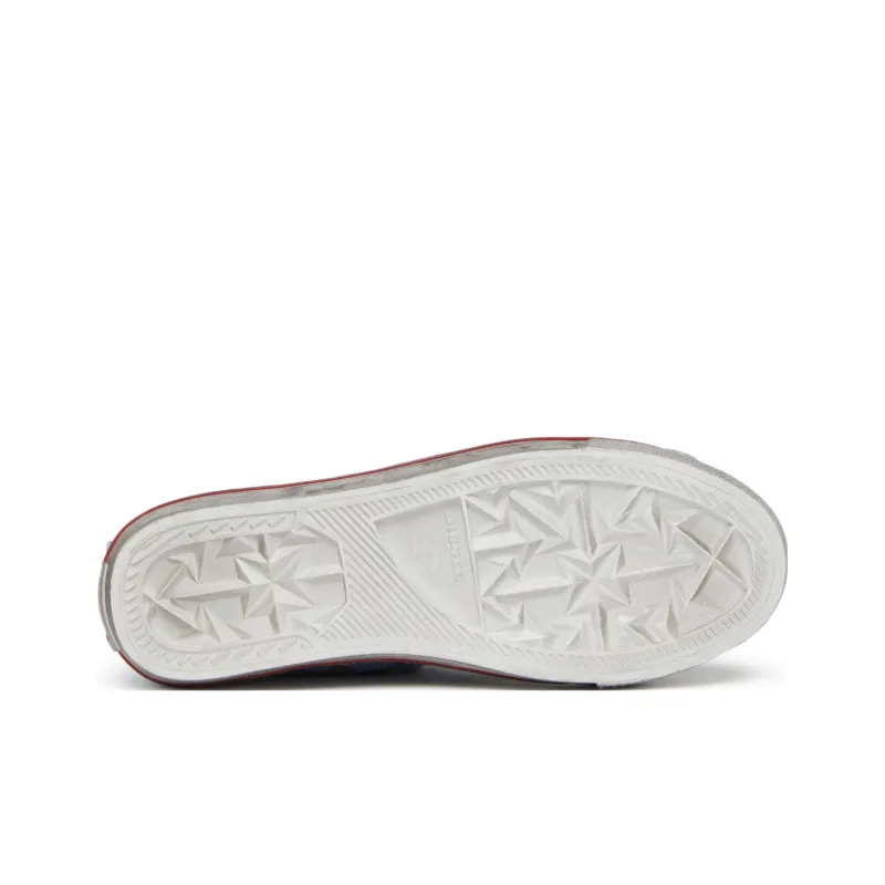 DIESEL S-Athos Mid Distressed Sneakers-4