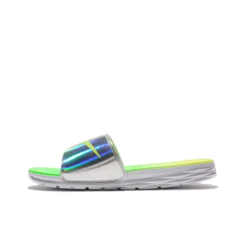 Nike Benassi Solarsoft Olyfed 'Yellow Green'