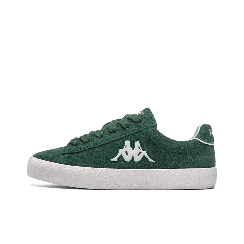 Kappa Anti Slip Wear Resistant Low Top Skateboard Shoes Unisex Copper Green-0