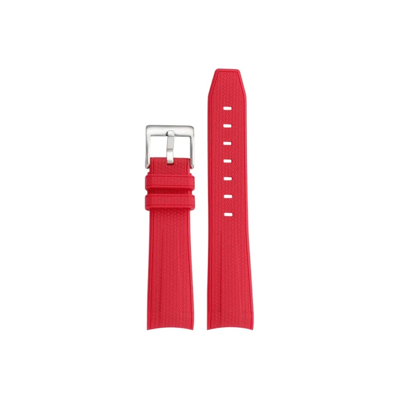 JERALAND Omega Compatibility Watch Band 120mm Silicone Material-14