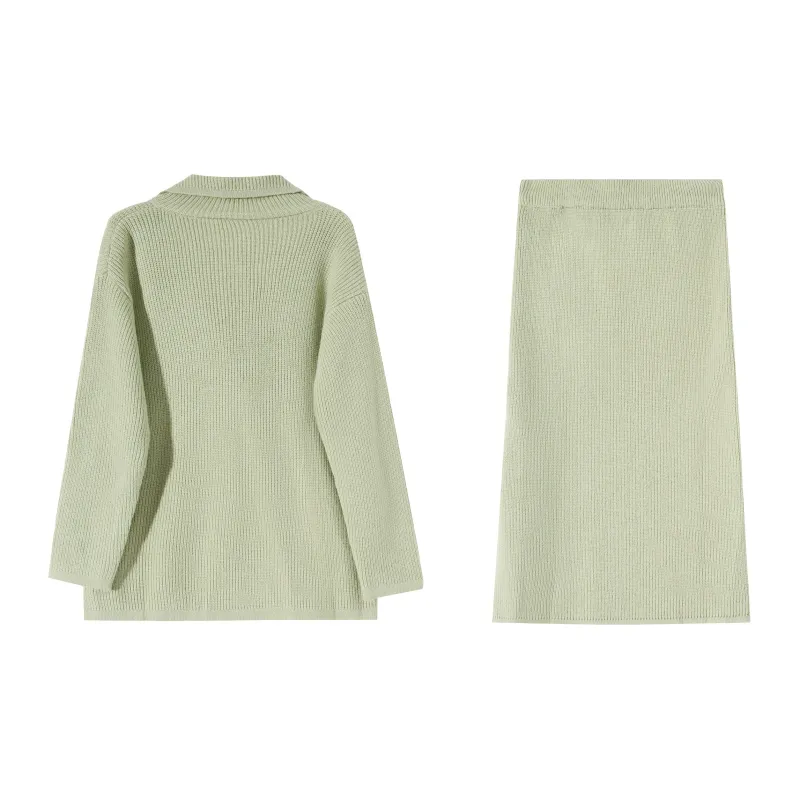 Adeworn Two Piece Skirt Sets Women's-1
