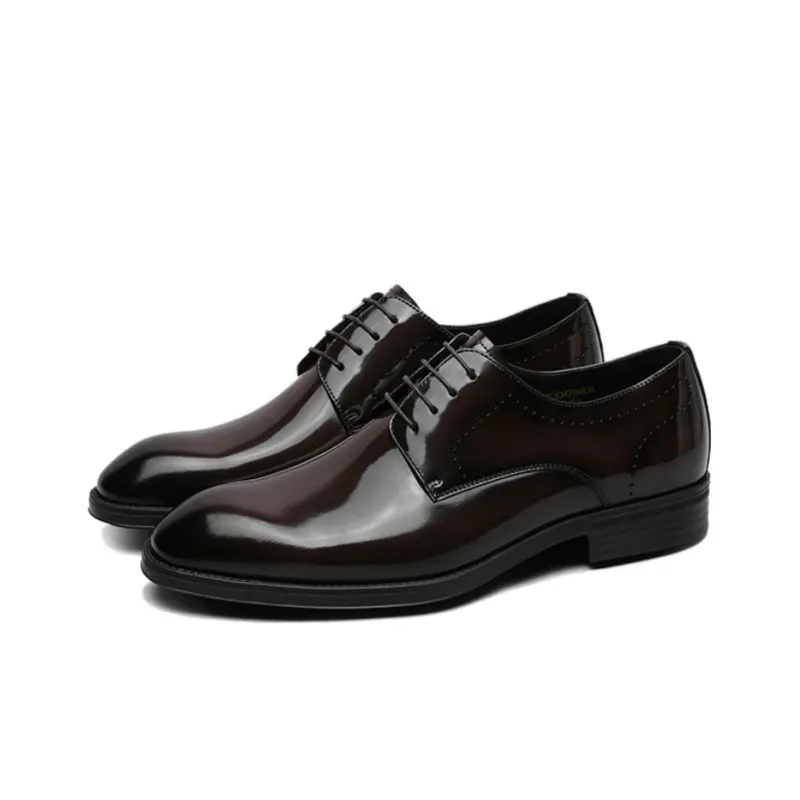 GOLDLION Dress Shoes Men's Brown-2