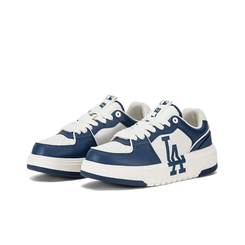 MLB Chunky Liner Basic Anti Slip And Wear Resistant Height Increasing Low Top Skateboard Shoes Unisex Blue-2