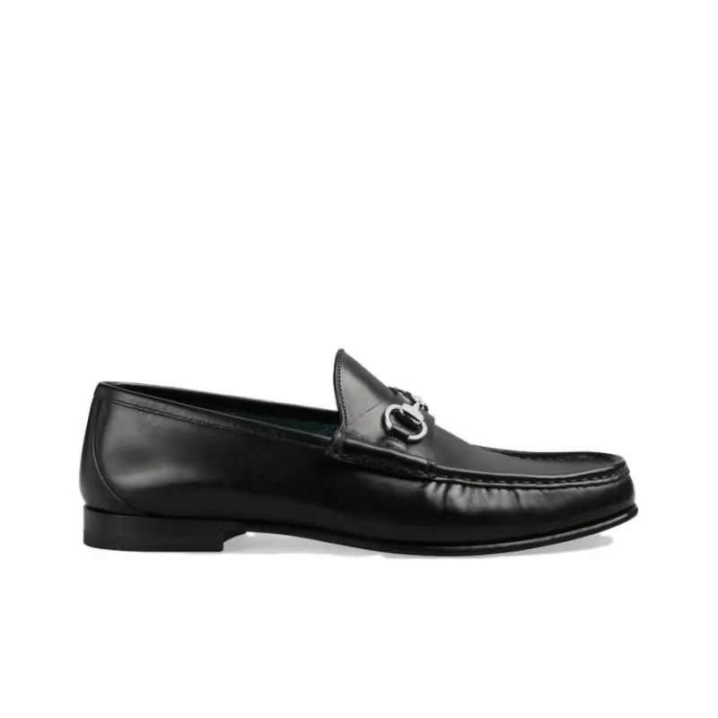 GUCCI Horsebit 1953 Loafers Men's Black-1