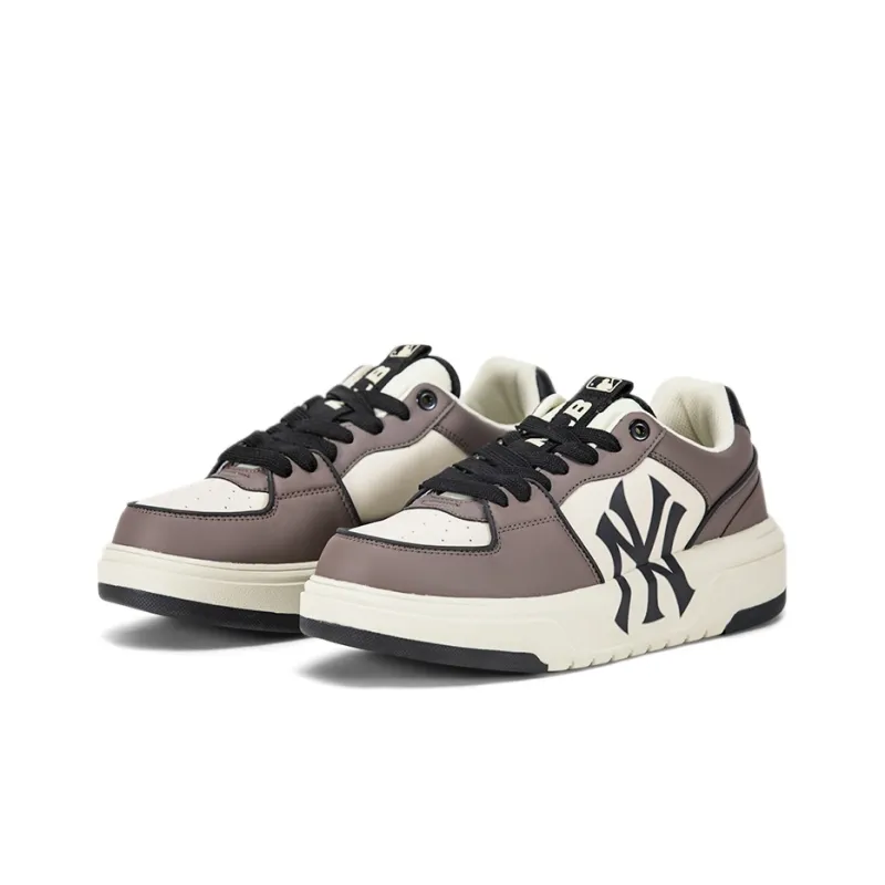 MLB Chunky Liner Slip Resistant Low Top Skateboard Shoes Unisex Charcoal Gray-2
