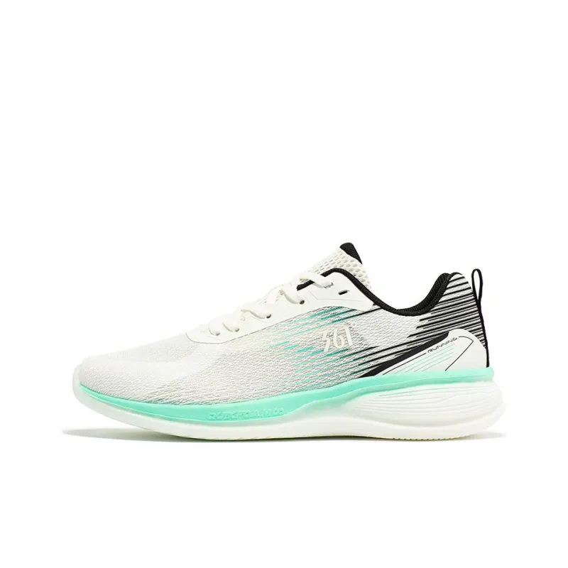 361° Cushioning Low Top Running Shoes Men's White-0