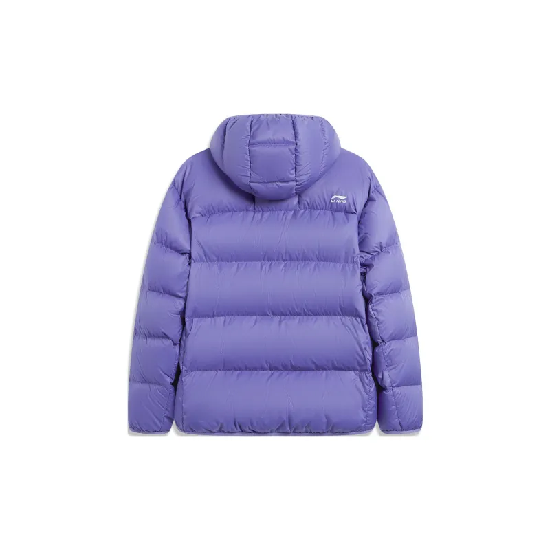 LINING Sports Fashion Collection Down Jackets Men Ocean Crystal Purple-1