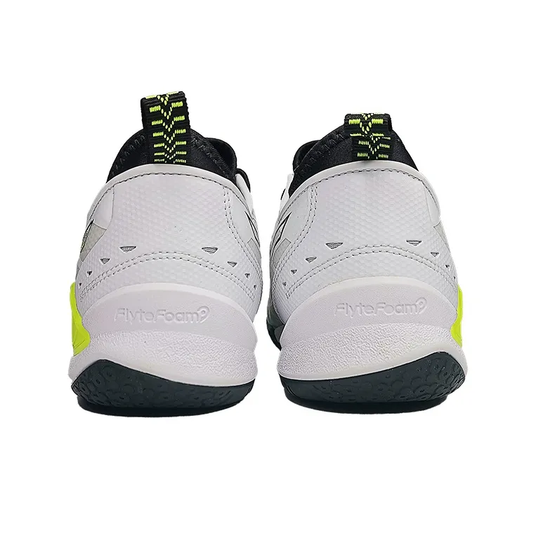 Asics Blast FF 3 Wear Resistant Low Top Badminton Shoes Men's White-3