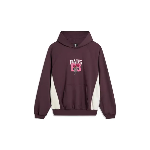 LINING Sweatshirts Unisex Deep Matte Red