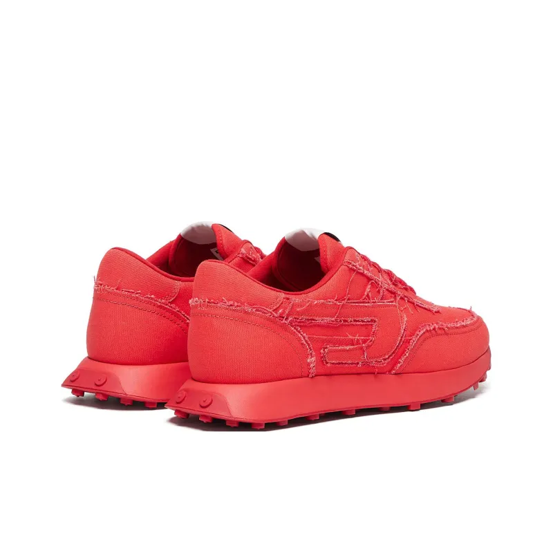 DIESEL S Racer Low Top Casual Shoes Men's Red-2