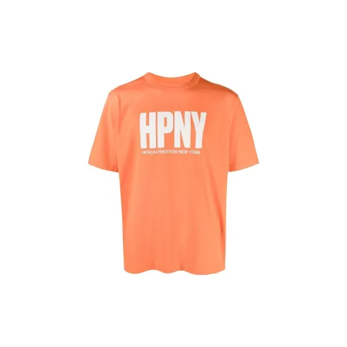 HERON PRESTON HPNY Print Crew Neck T-shirt