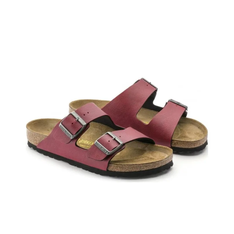 Birkenstock Slide Slippers Unisex Red-2