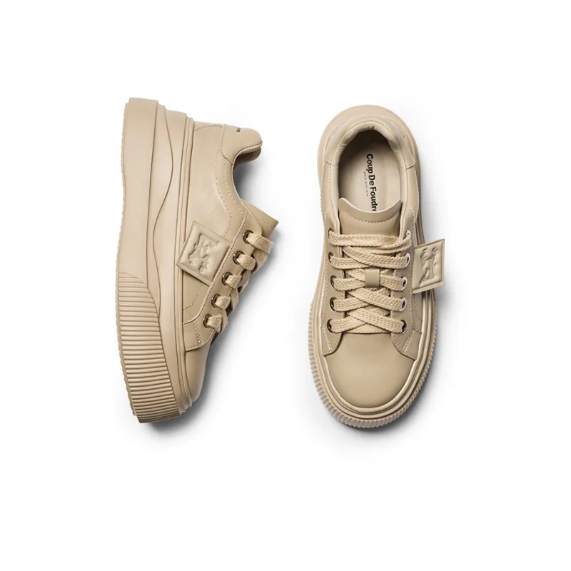 Coup De Foudre Height Increasing Low-Top Skateboard Shoes 6cm Women's-2