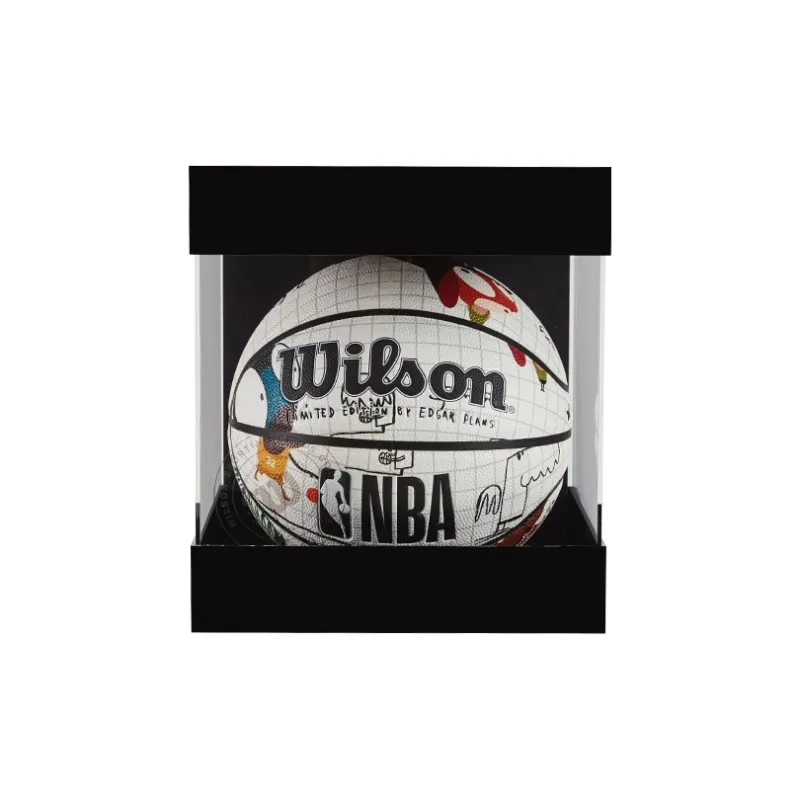 Wilson x Edgar Plans PU Basketball White Size 7 Ball Training Unisex-5
