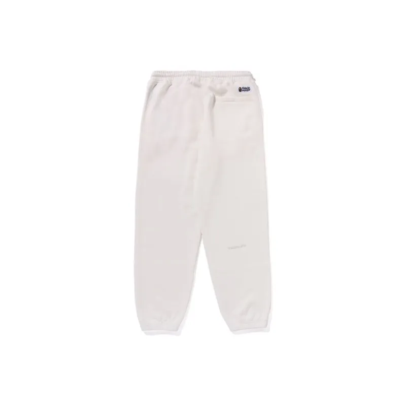 A BATHING APE Logo-patch Cotton Blend Track Pants-7
