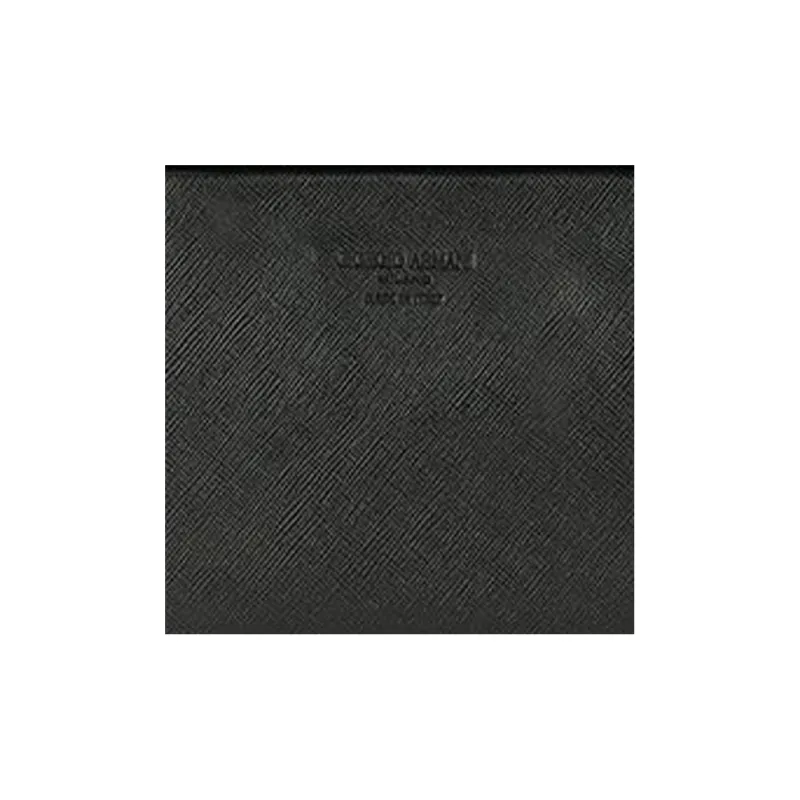 GIORGIO ARMANI Leather Clutch Regular Men's Black-4