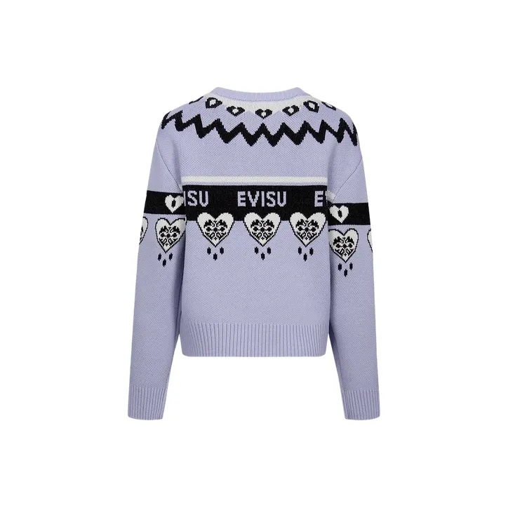EVISU Sweaters Women's Purple-1