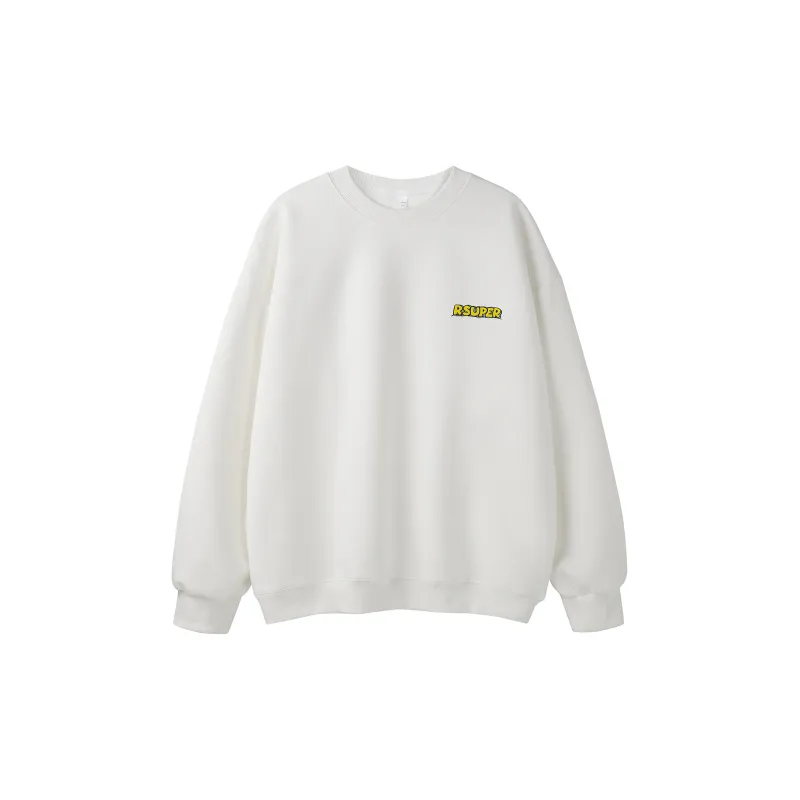 R.super X Monster Letter Co branded Series Sweatshirts Unisex-6