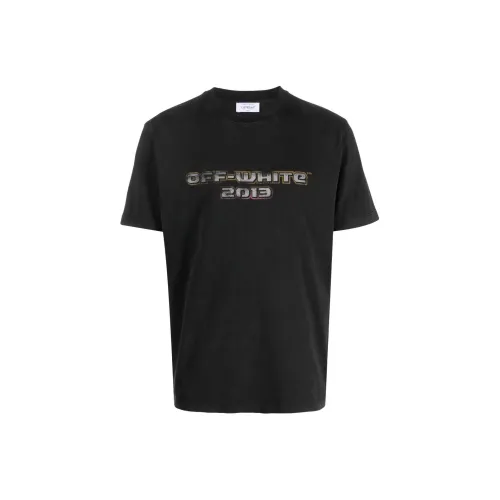 OFF-WHITE Logo-Print Cotton T-shirt 