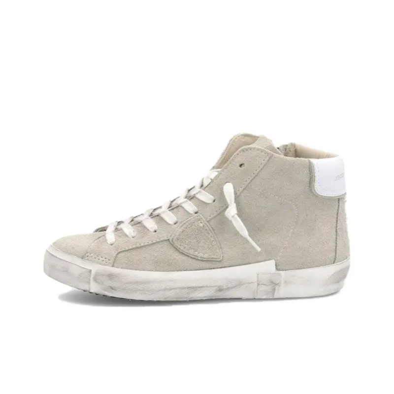 PHILIPPE MODEL Paris PRSX Suede High-top Sneakers-0
