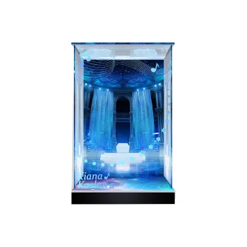 MIHOYO Kiana Honkai Impact 3 'Nocturne Symphony' Figure Display Case Model Accessories 22cm