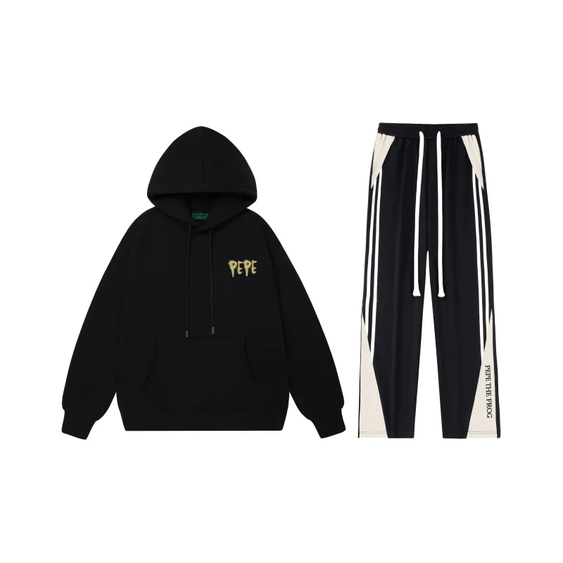 Pepe The Frog Sweatshirt Sets Unisex-1