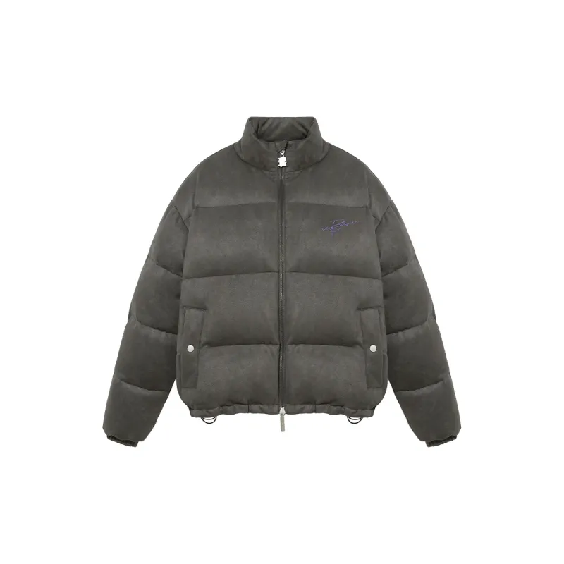 BJHG Vintage Writting Unisex Down Jacket-20