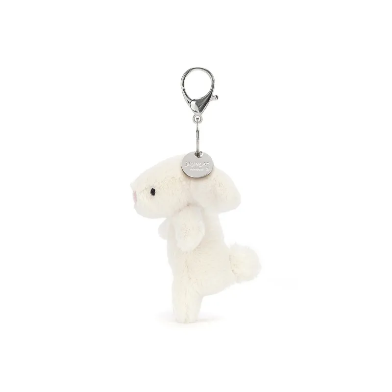 JELLYCAT Bashful Bunny Cream Bag Charm-1