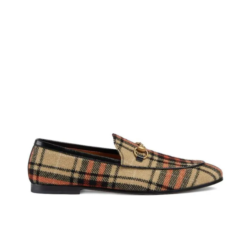 GUCCI Jordaan Loafer 'Tartan'-1