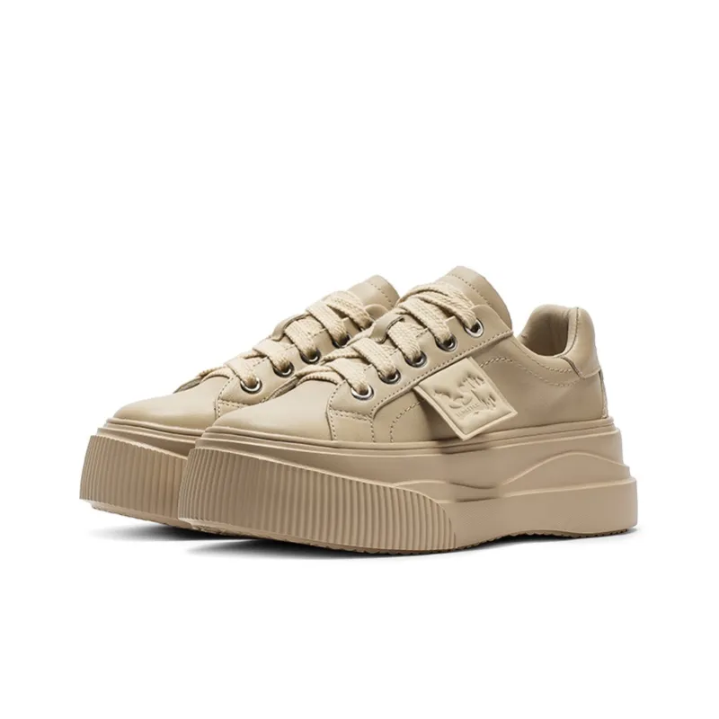 Coup De Foudre Height Increasing Low-Top Skateboard Shoes 6cm Women's-1