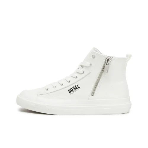 DIESEL S-Athos Dv Mid Leather Sneakers