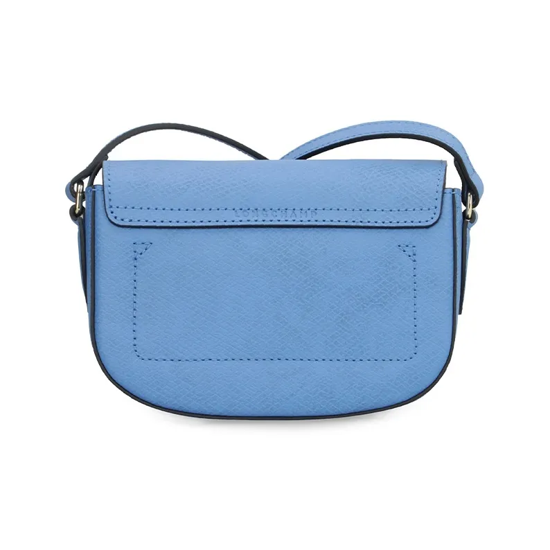 LONGCHAMP Logo Debossed Foldover Top Crossbody Bag-3