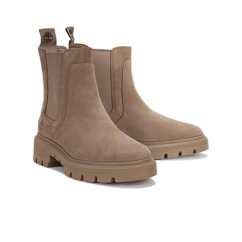 Timberland Cortina Valley Chelsea Boots 'Taupe Nubuck' Women's-2