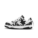 Black White