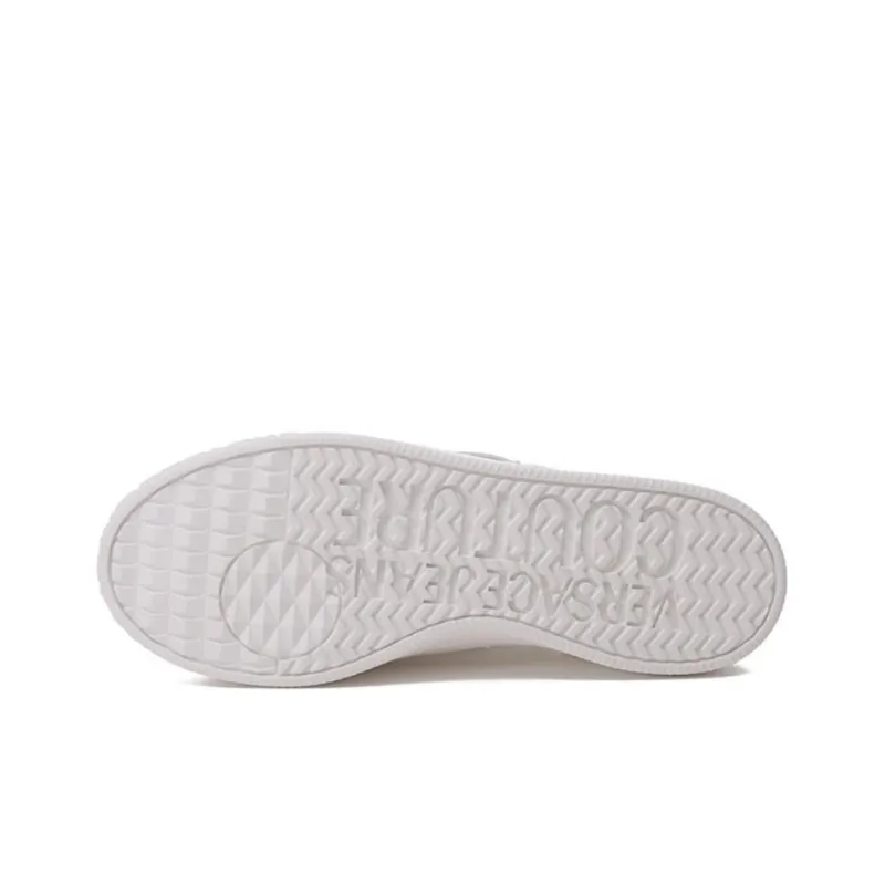 VERSACE JEANS COUTURE Low Top Skateboard Shoes Women's White-5