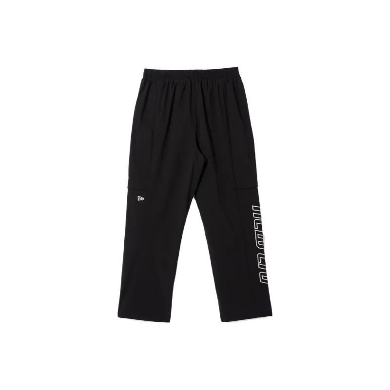 New Era Casual Pants Unisex Black-1