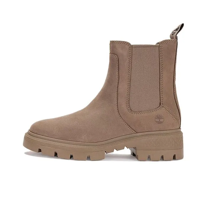 Timberland Cortina Valley Chelsea Boots 'Taupe Nubuck' Women's-0