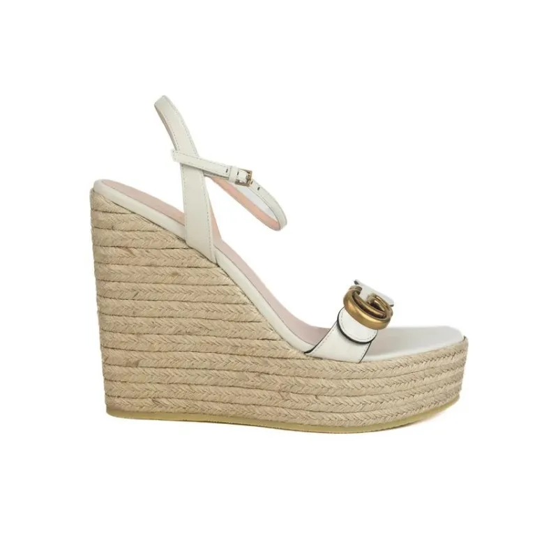 GUCCI Aitana Logo Espadrille Sandals-1