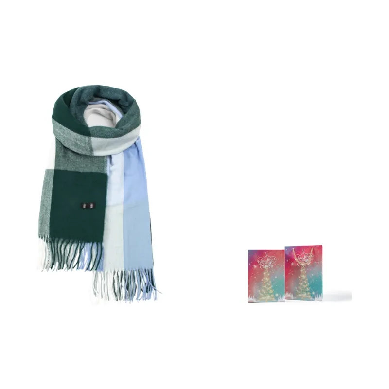 BAIJUAN Knit Scarves Unisex-11