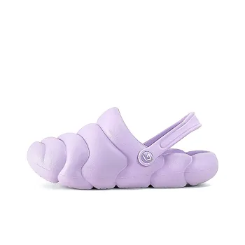 GOTO Donut Slippers Wrap toe Slippers Women's Twilight Mountain Purple