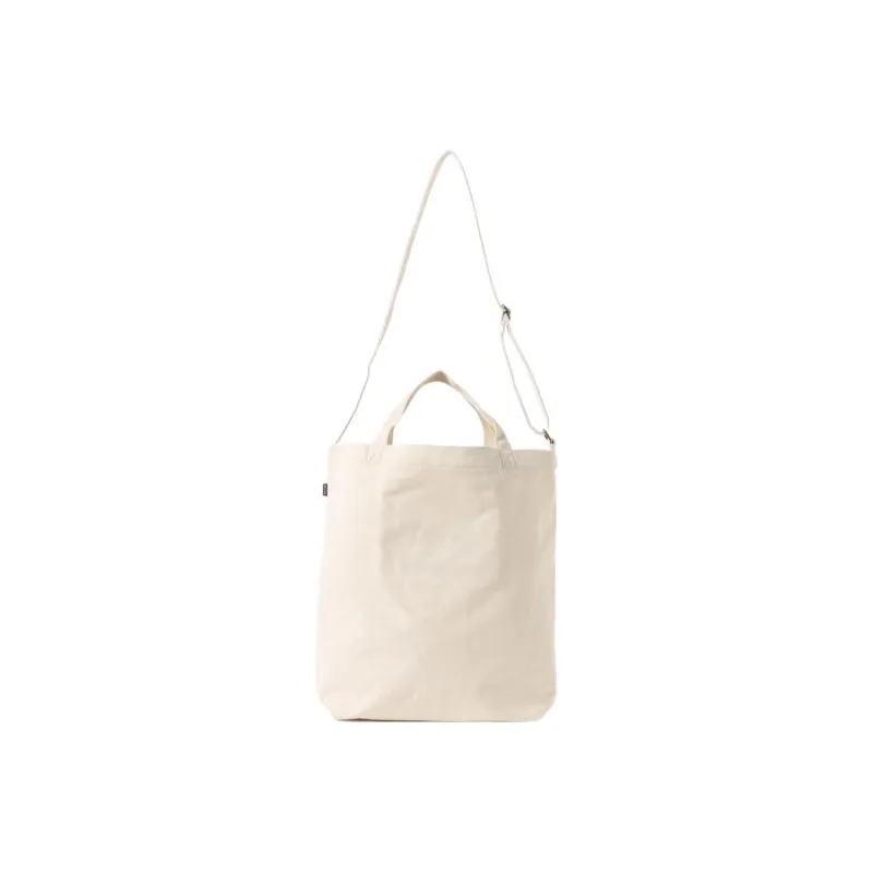 Beams Cotton Canvas Canvas Bag Tote Bag Shopping Bag Shoulder Bag Handbag Regular Men's Ecru-2