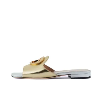 GUCCI Stylish Sandals Women's Gold