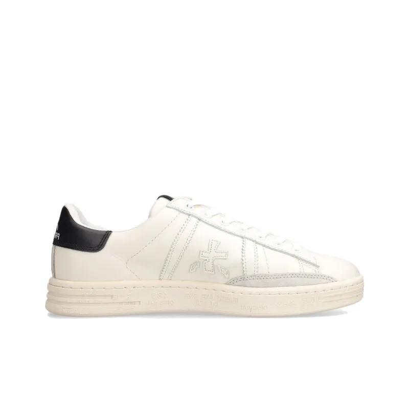 PREMIATA Russel Low-Top Skateboard Shoes 3cm Men's White-1